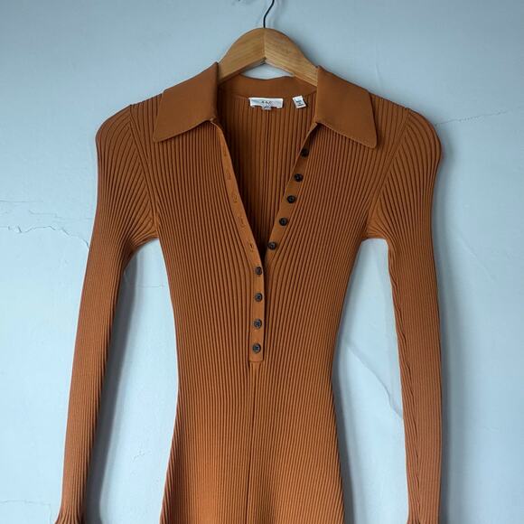 A.L.C. Lance Dress in Cognac Size XS - Picture 8 of 10